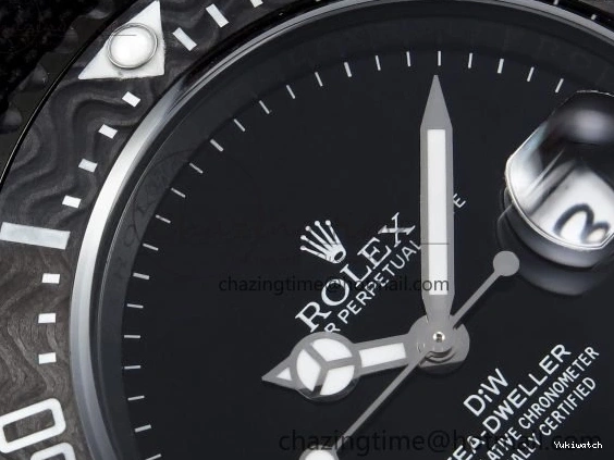 Black Strap Dweller on Dial A2824 DIWF Edition Nylon 43mm Black Best Carbon Sea 0411